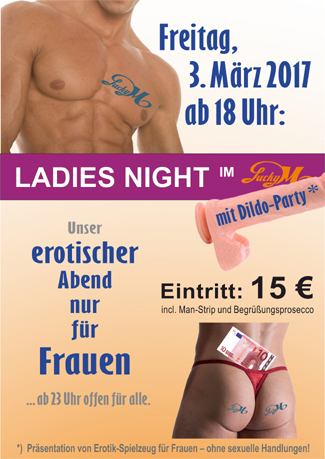 Ladies Night am 03.03.2017, ab 18 Uhr