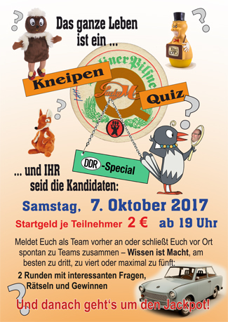 Das Kneipenquiz im Lucky M. ist nach der Sommerpause zurück!