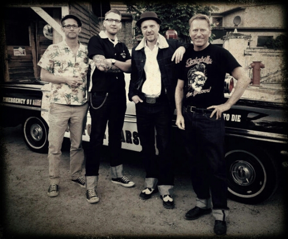 Tunepickers live bei der Rockabilly-Party im Lucky M.