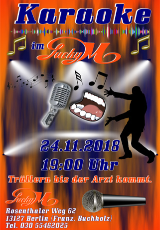 Karaoke im Lucky M.