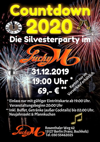 Silvester im Lucky M.