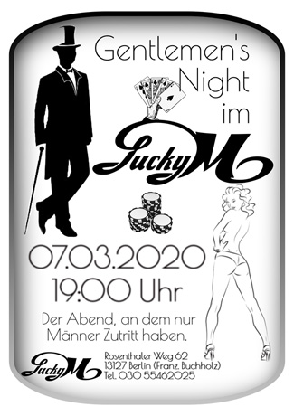Gentlemen's Night